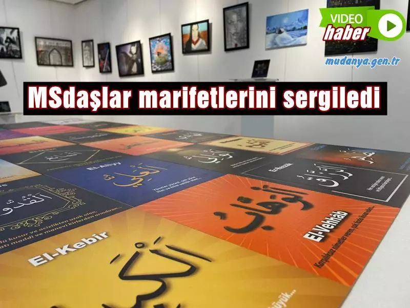 Bursa Büyükşehir Belediyesi’nin katkılarıyla, MS hastalarının el emekleriyle hazırladıkları ürünler, Bursa MS Derneği tarafından düzenlenen ‘MSdaşlar El Emeği’ sergisinde görücüye çıktı.