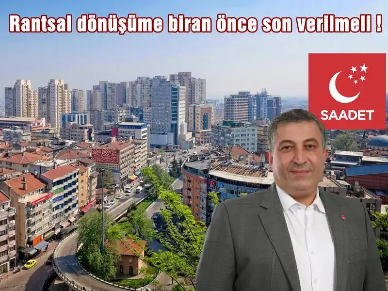 Saadet Partisi Bursa il Başkanı Ali Osman Karahan, 6 Şubat depremiyle ilgili basın metni yayınladı. Karahan "Bursa’da mevcut durumda dahi trafiğin kaos olduğu bilinmektedir. Deprem olduktan sonra yaşanacakları düşünmek dahi istemiyoruz." vurgusu yaptı.