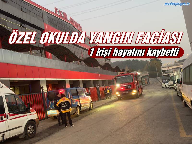 ÖZEL OKULDA YANGIN FACİASI