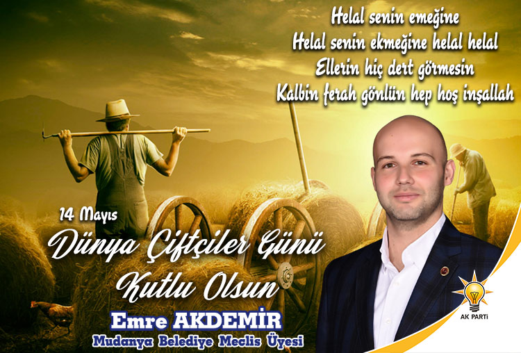 EMRE AKDEMİR AK PARTİ MUDANYA BELEDİYE MECLİSİ ÜYESİ