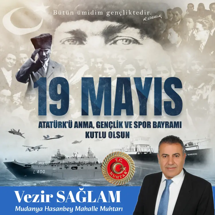 VEZİR SAĞLAM - MUDANYA HASANBEY MAHALLESİ MUHTARI