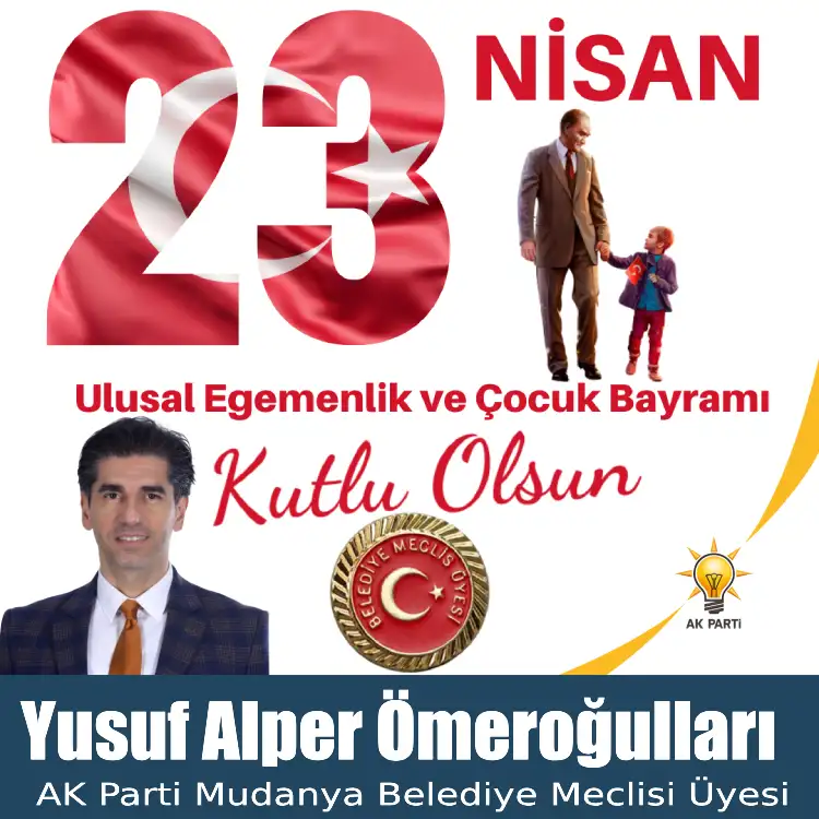 YUSUF ALPER ÖMEROĞULLARI ÖUDANYA BELEDİYE MECLİSİ ÜYESİ - AK PARTİ